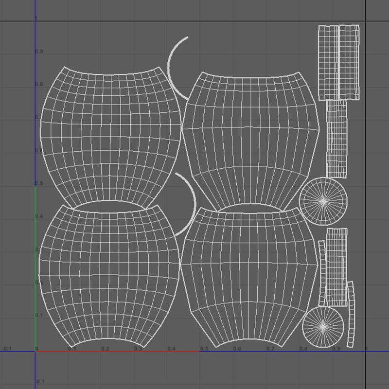 Terracotta Vase V03 Low-poly 3D model_11