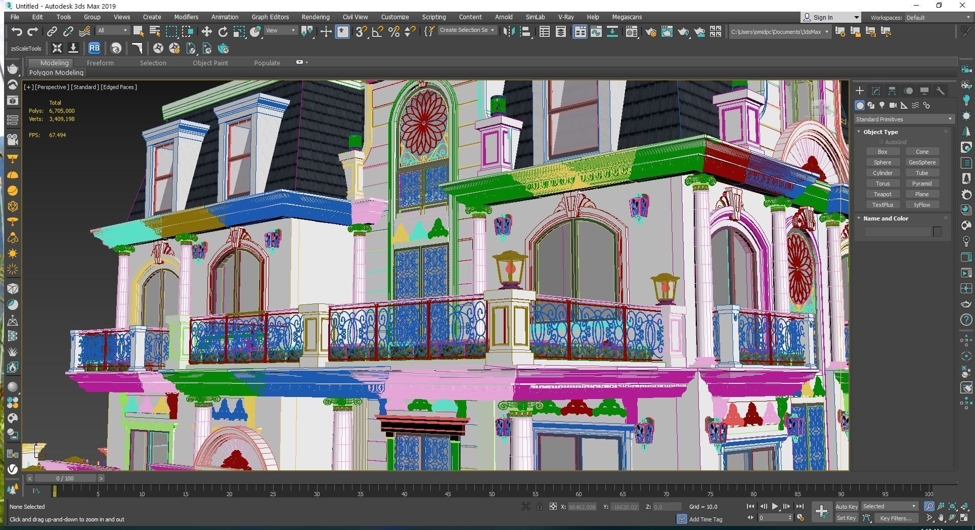 villa classic 3D model_27