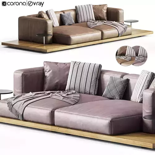 B B ITALIA Dock Sofa