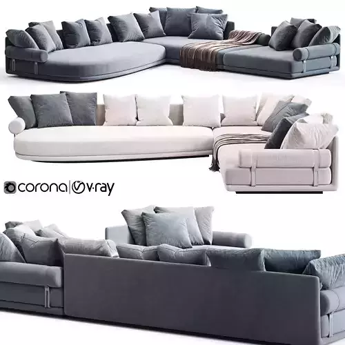 BB ITALIA Noonu Corner Sofa