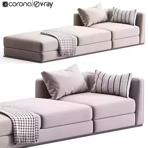 B B ITALIA Richard Sofa 3D model