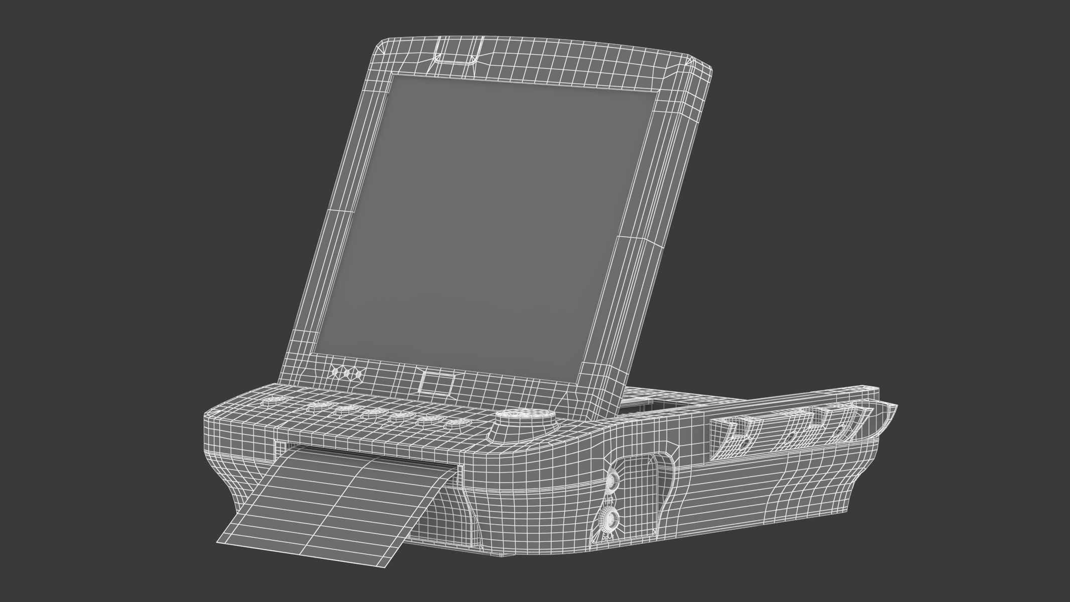 Medical Maternal Monitor 3D model_28
