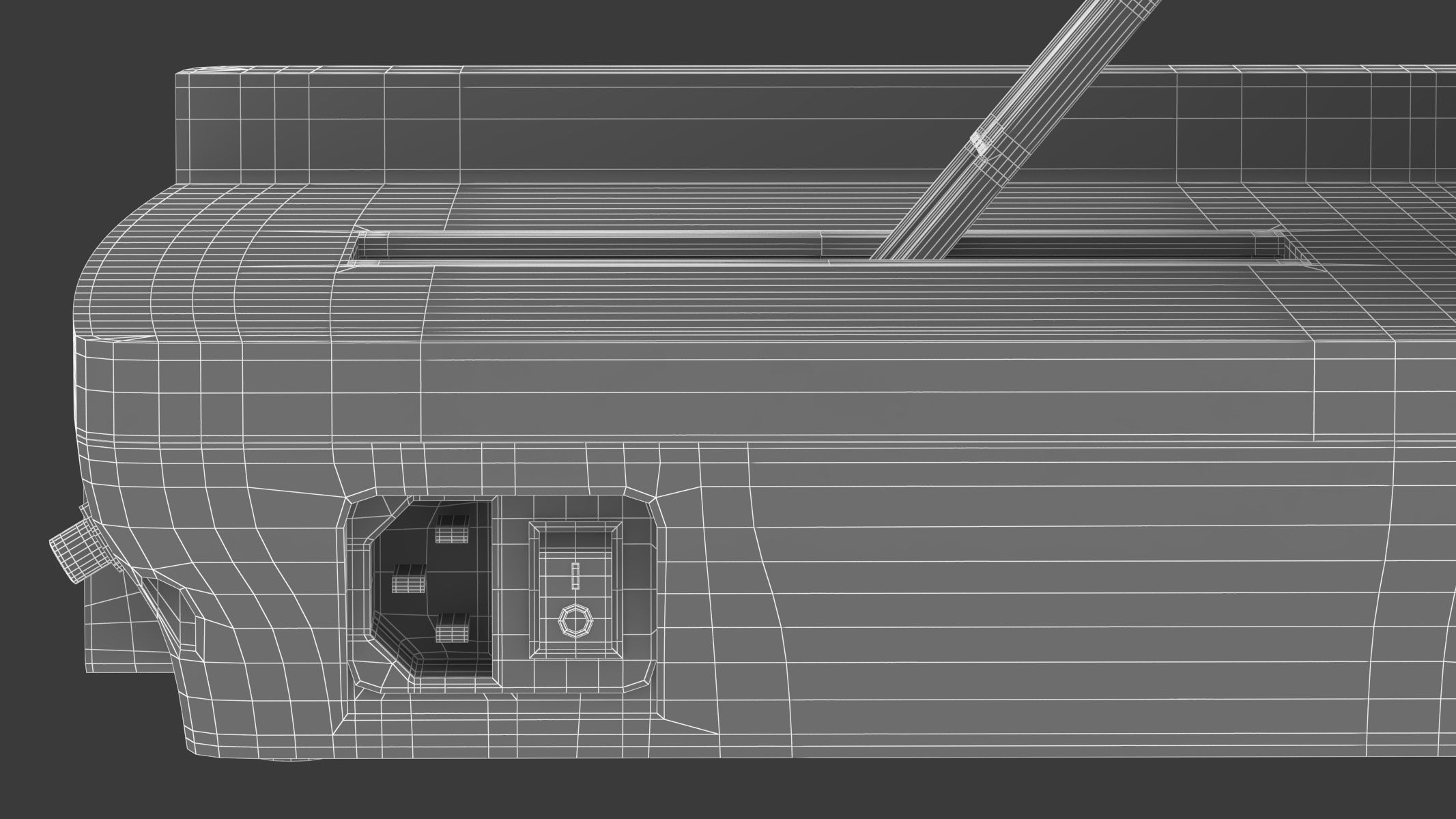 Medical Maternal Monitor 3D model_33