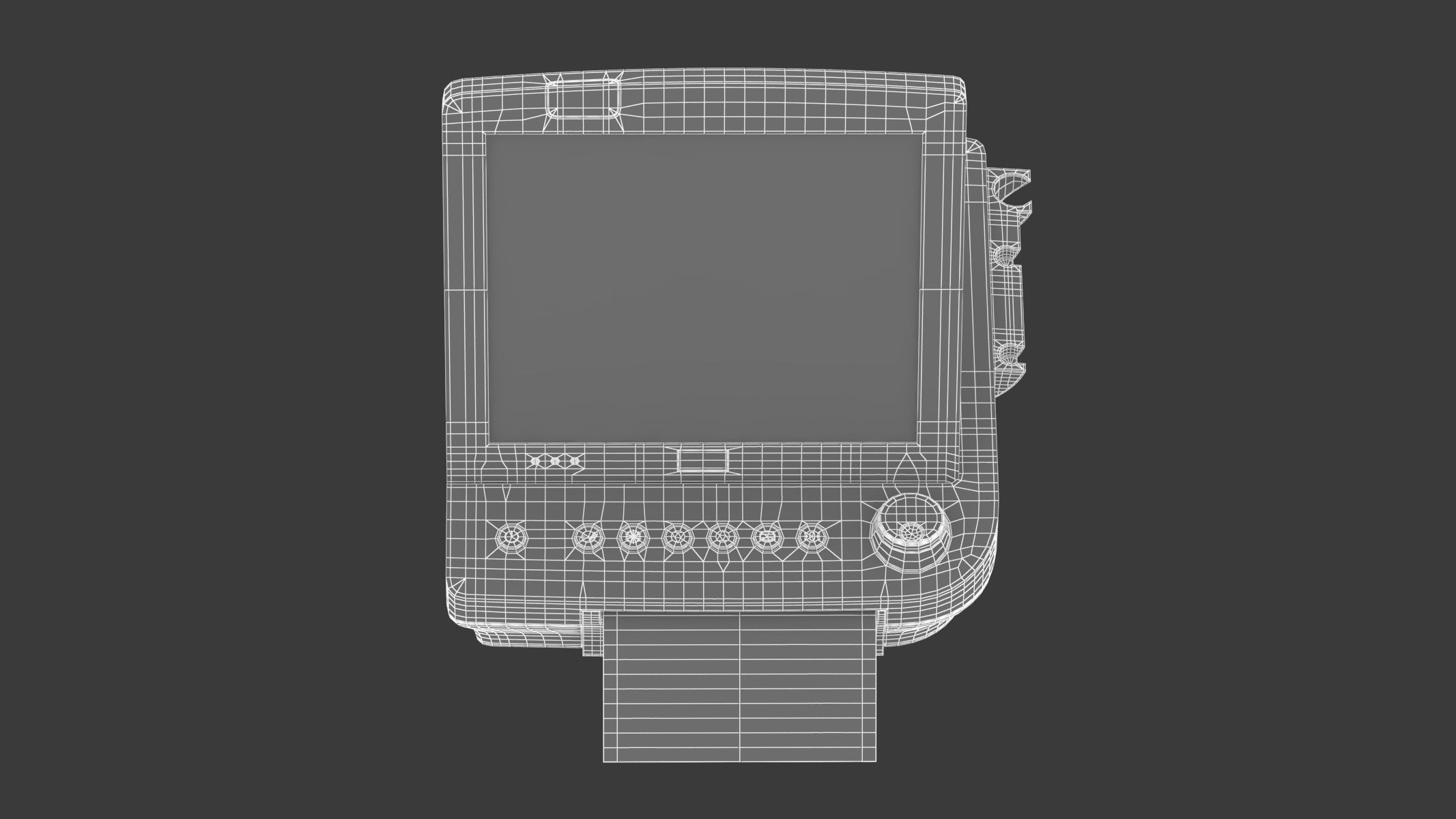 Medical Maternal Monitor 3D model_29