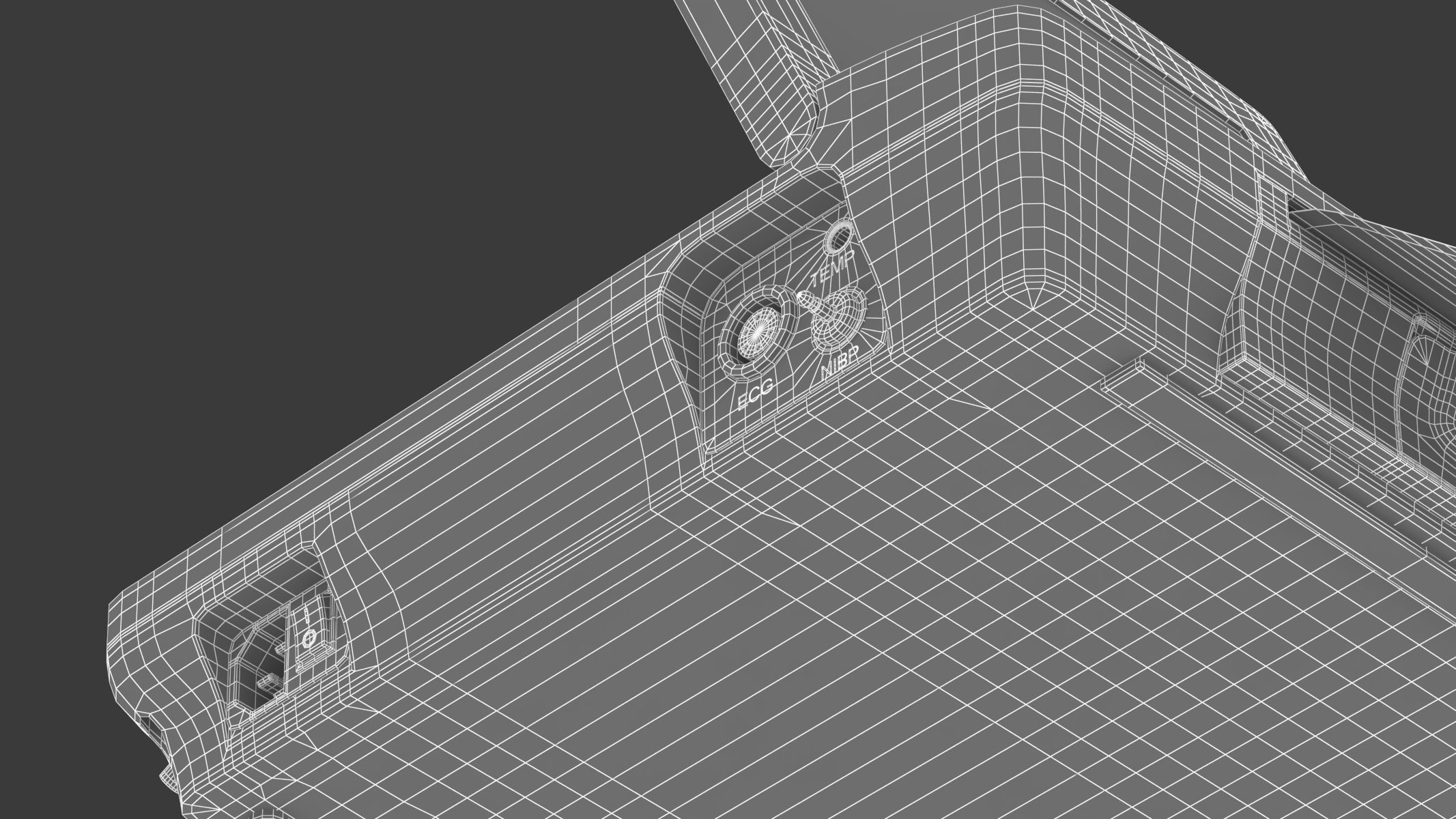 Medical Maternal Monitor 3D model_40