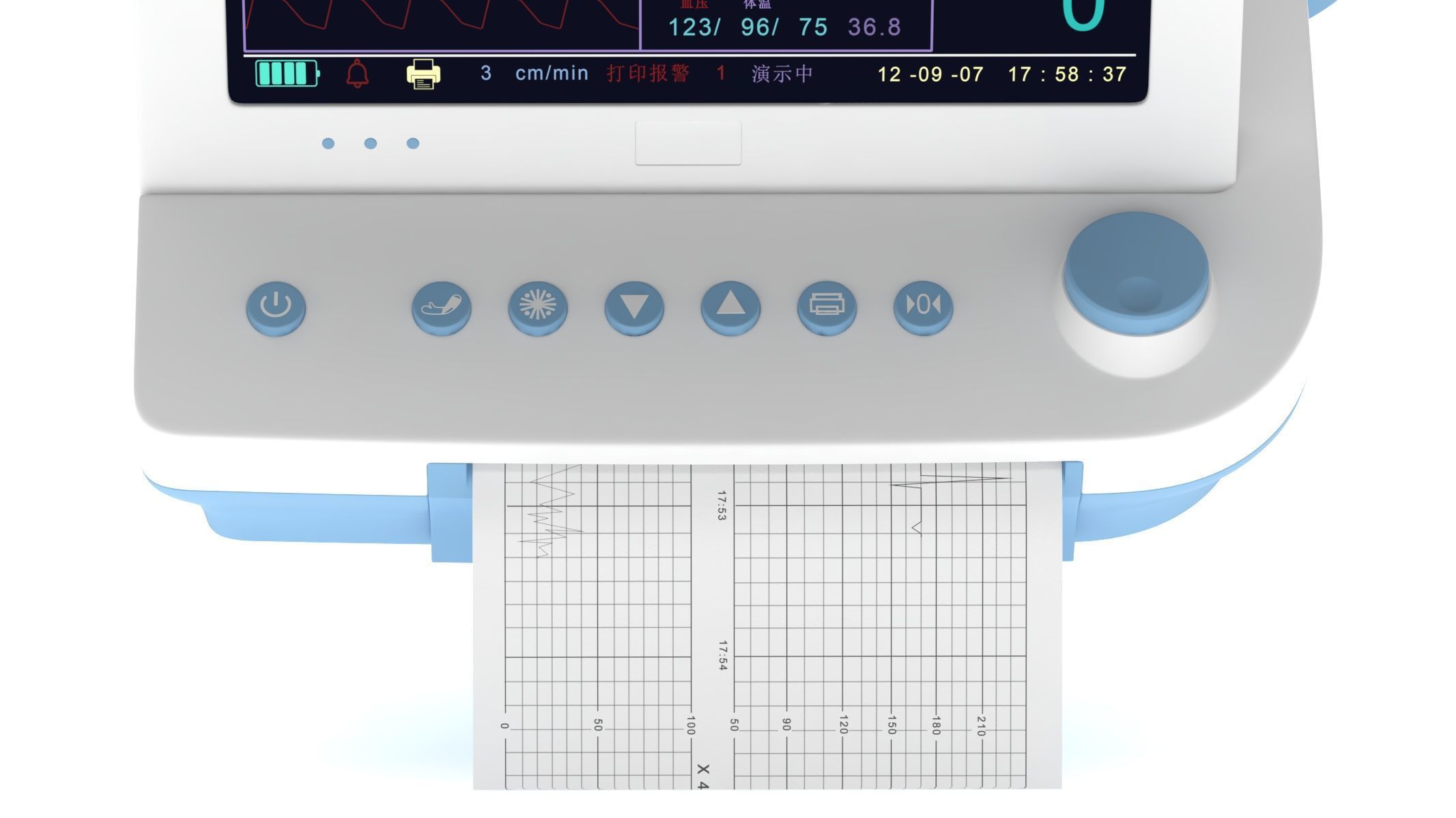 Medical Maternal Monitor 3D model_19