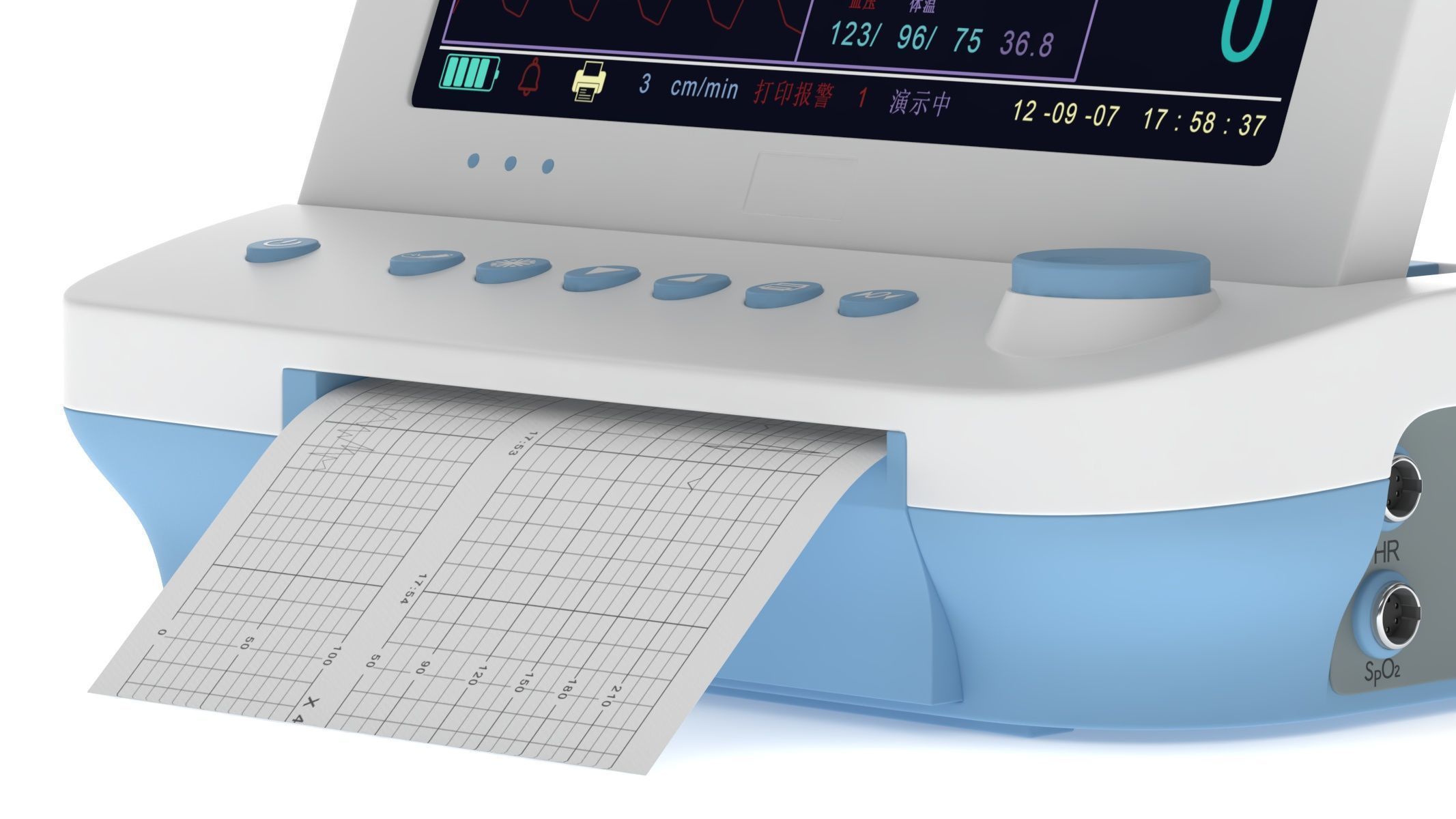 Medical Maternal Monitor 3D model_18