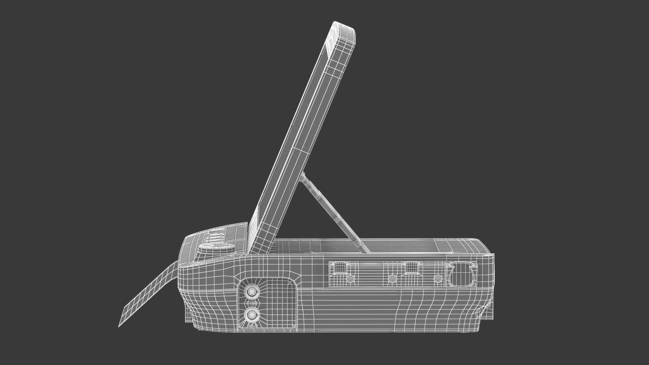 Medical Maternal Monitor 3D model_27