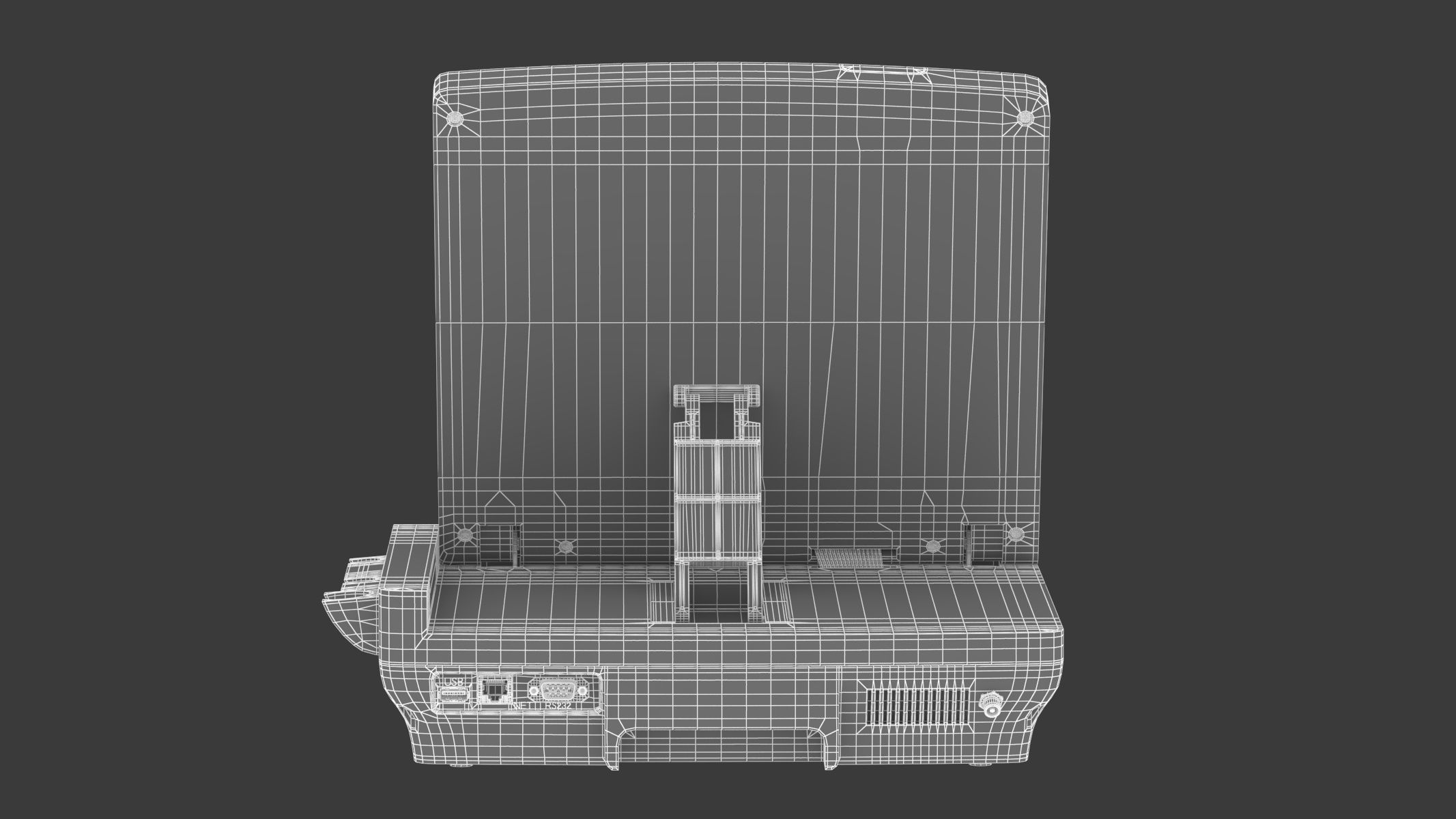 Medical Maternal Monitor 3D model_25