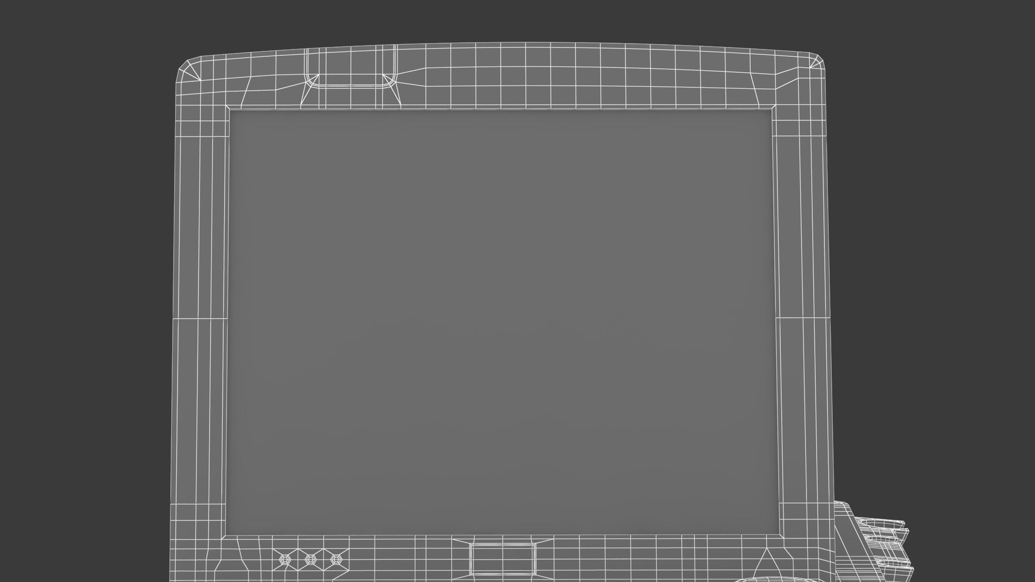 Medical Maternal Monitor 3D model_31