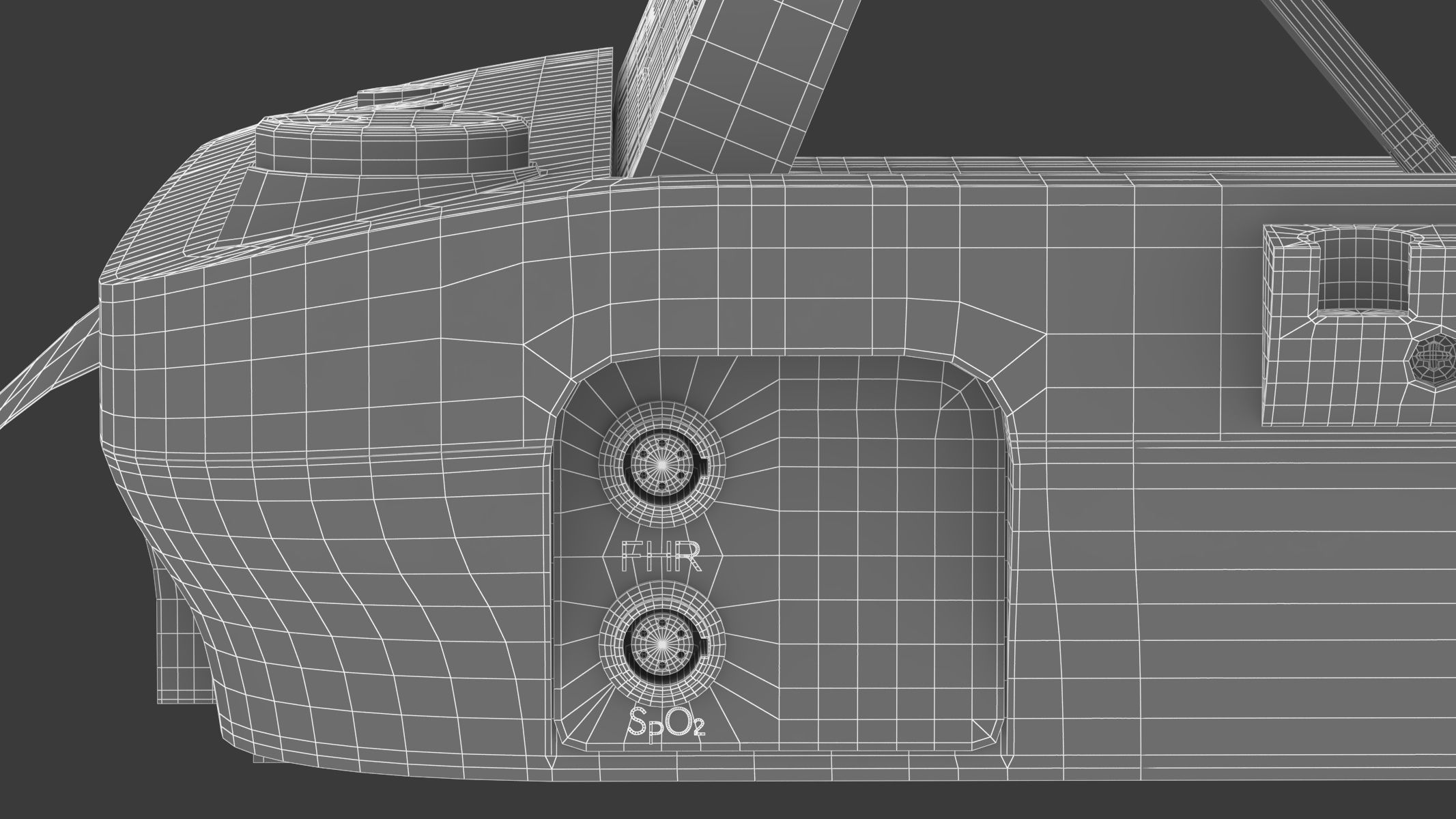 Medical Maternal Monitor 3D model_37