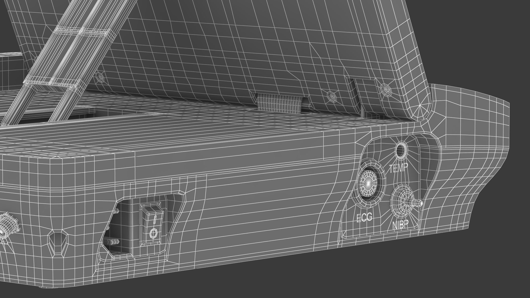 Medical Maternal Monitor 3D model_34