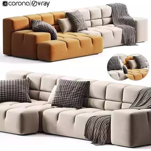 BB ITALIA Tufty Time Sofa