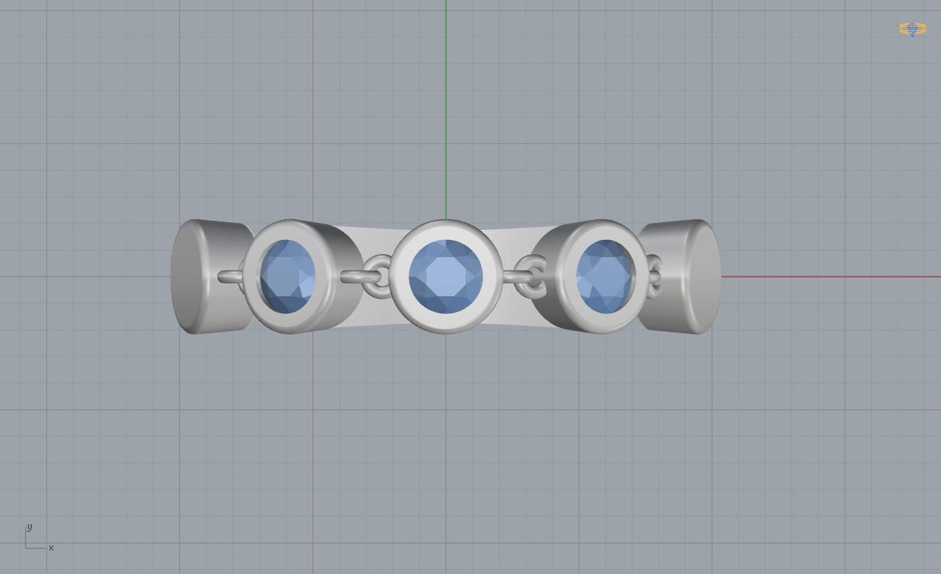 Woman Ring 48 3D print model_6