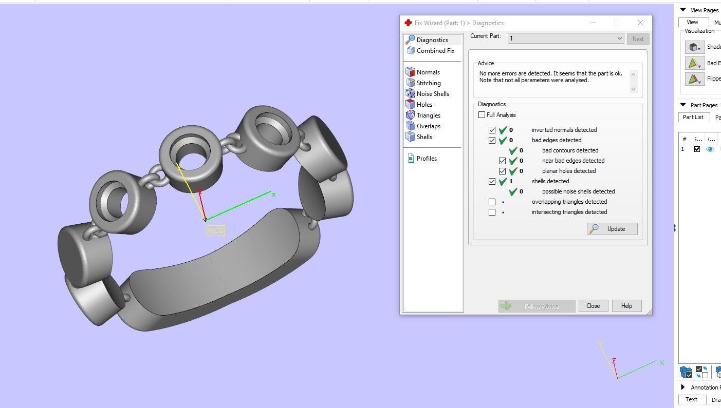 Woman Ring 48 3D print model_4