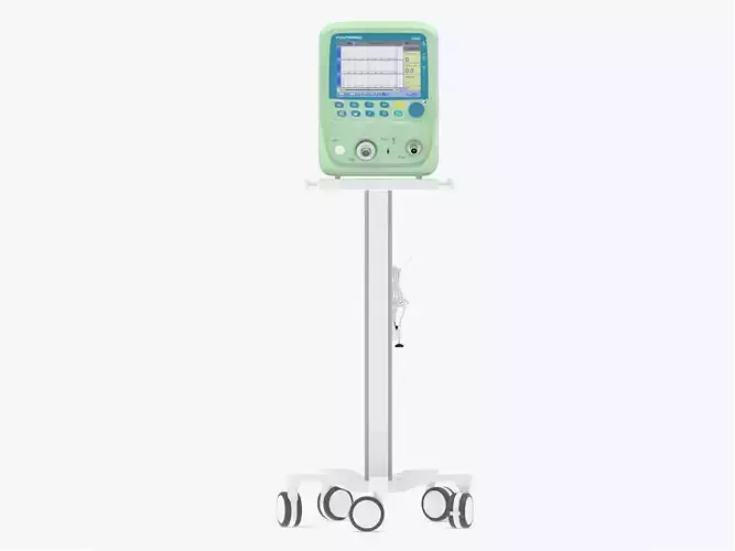 Medical Neonatal Ventilator 3D model