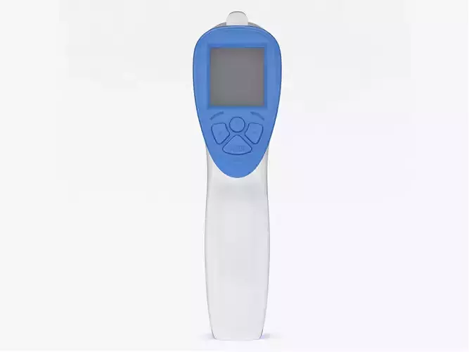 Medical Non Contact IR Thermometer 3D model