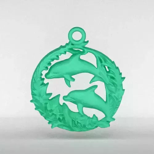 Dolphins Pendant