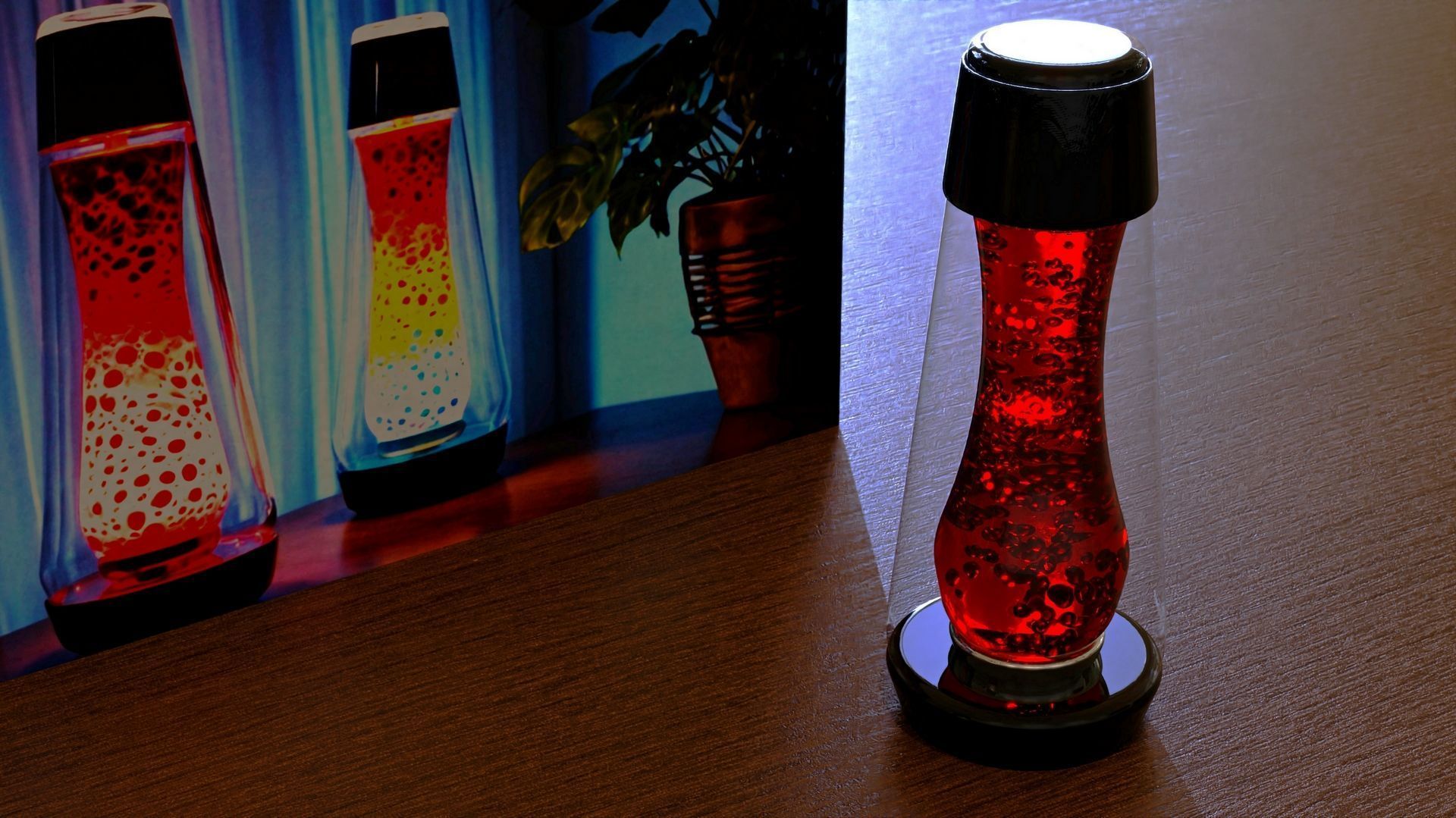 Lava Lamp modern Low-poly 3D model_1