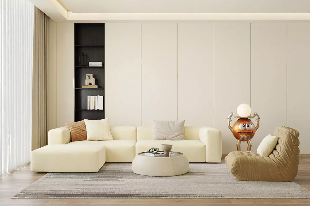 Modern residential indoor 3D model_0