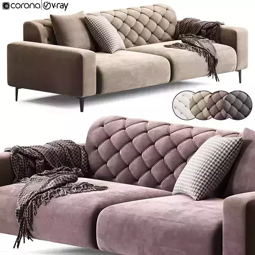 Pianca Boston Capitonne Sofa