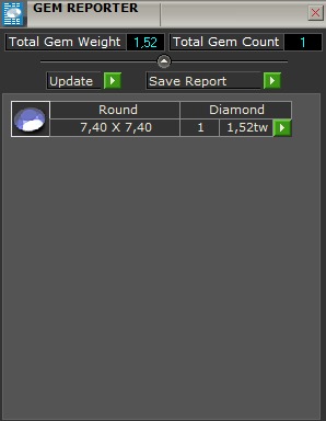 Round shape engagement ring 3D print model_11