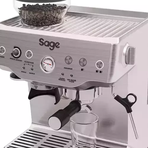 Sage the Barista Express Cofee Espresso Machine 3D model