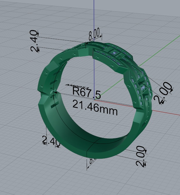 Wedding Ring  Free 3D print model_10