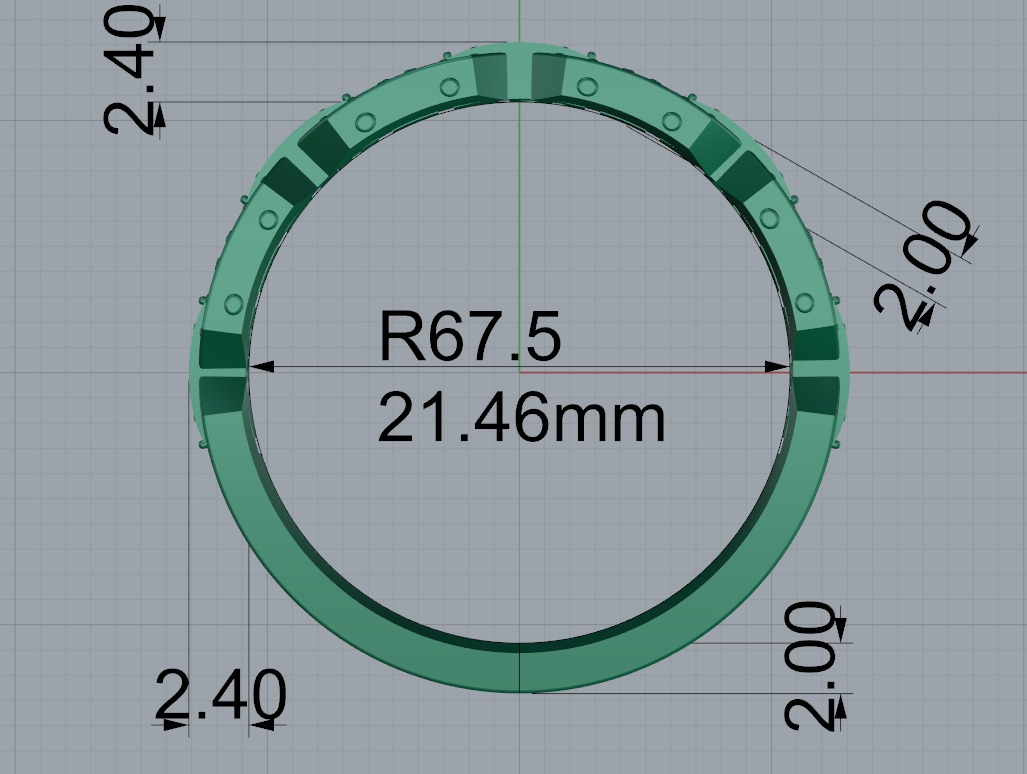 Wedding Ring  Free 3D print model_11