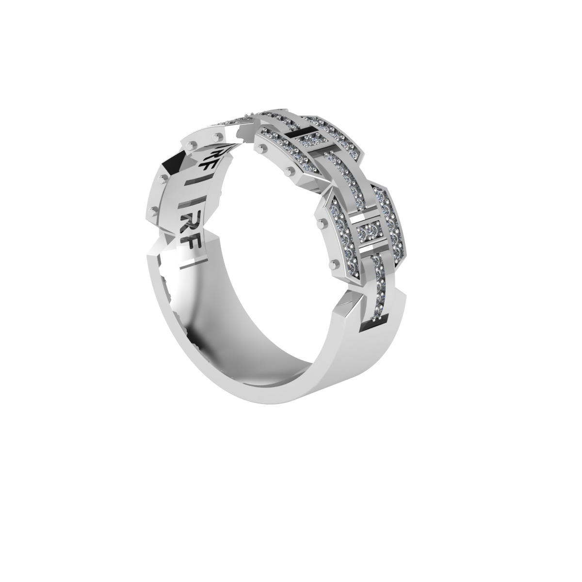 Wedding Ring  Free 3D print model_3