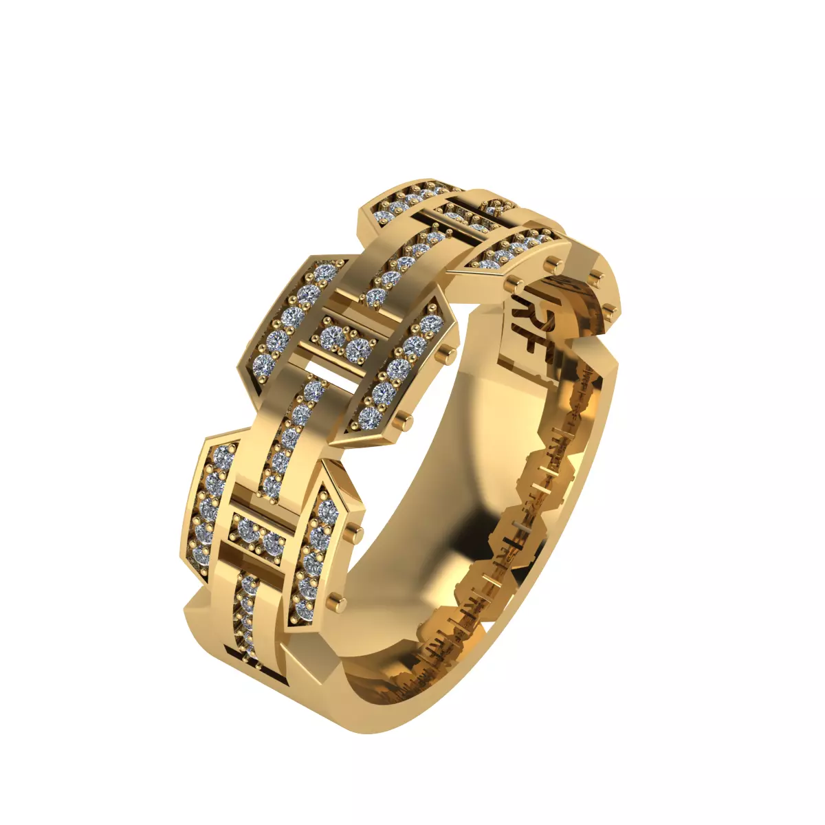 Wedding Ring  Free 3D print model_0