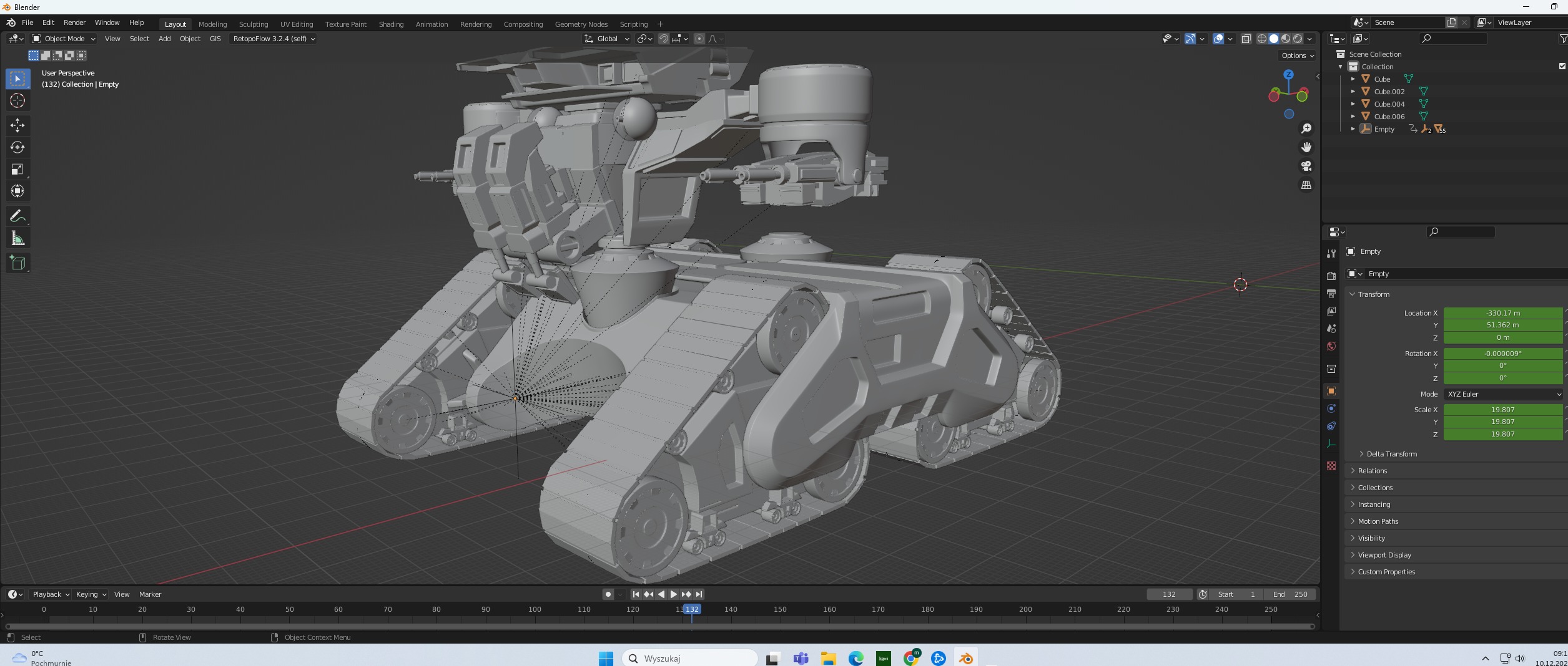 Terminator Goliath tank 3D model_2