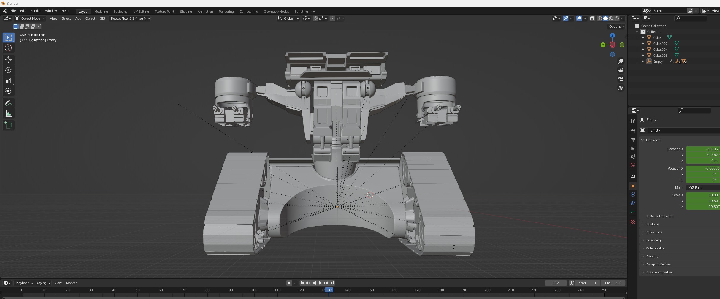 Terminator Goliath tank 3D model_4