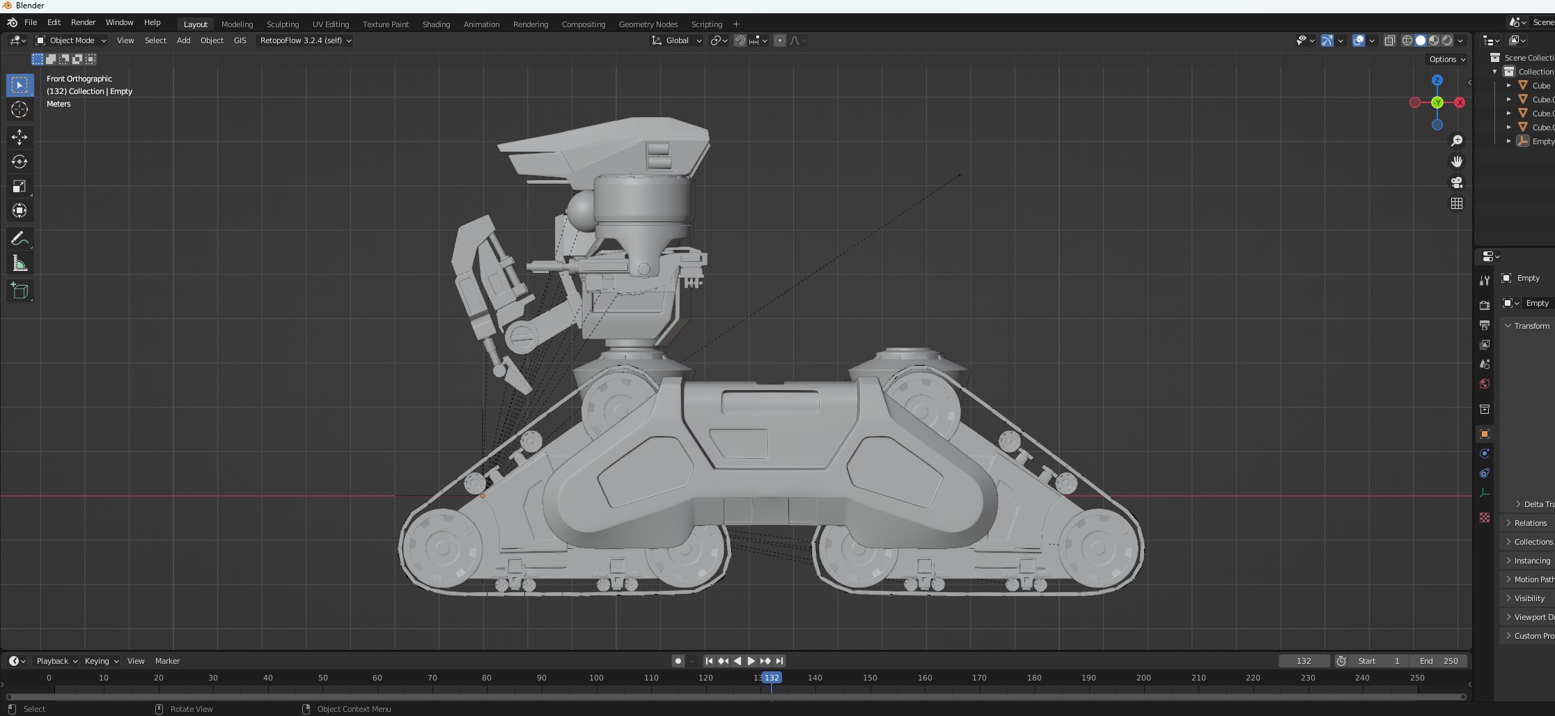 Terminator Goliath tank 3D model_3