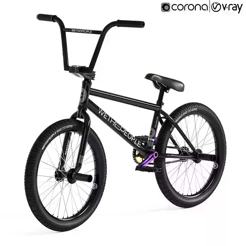 Wethepeople Reason BMX Bike Bicycle 3D model