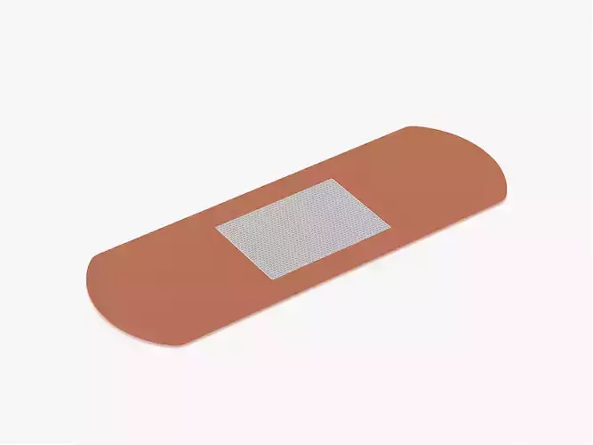 Medical Plasters 3D model