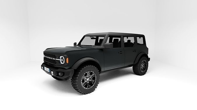 High-Quality Bronco Car 3D model