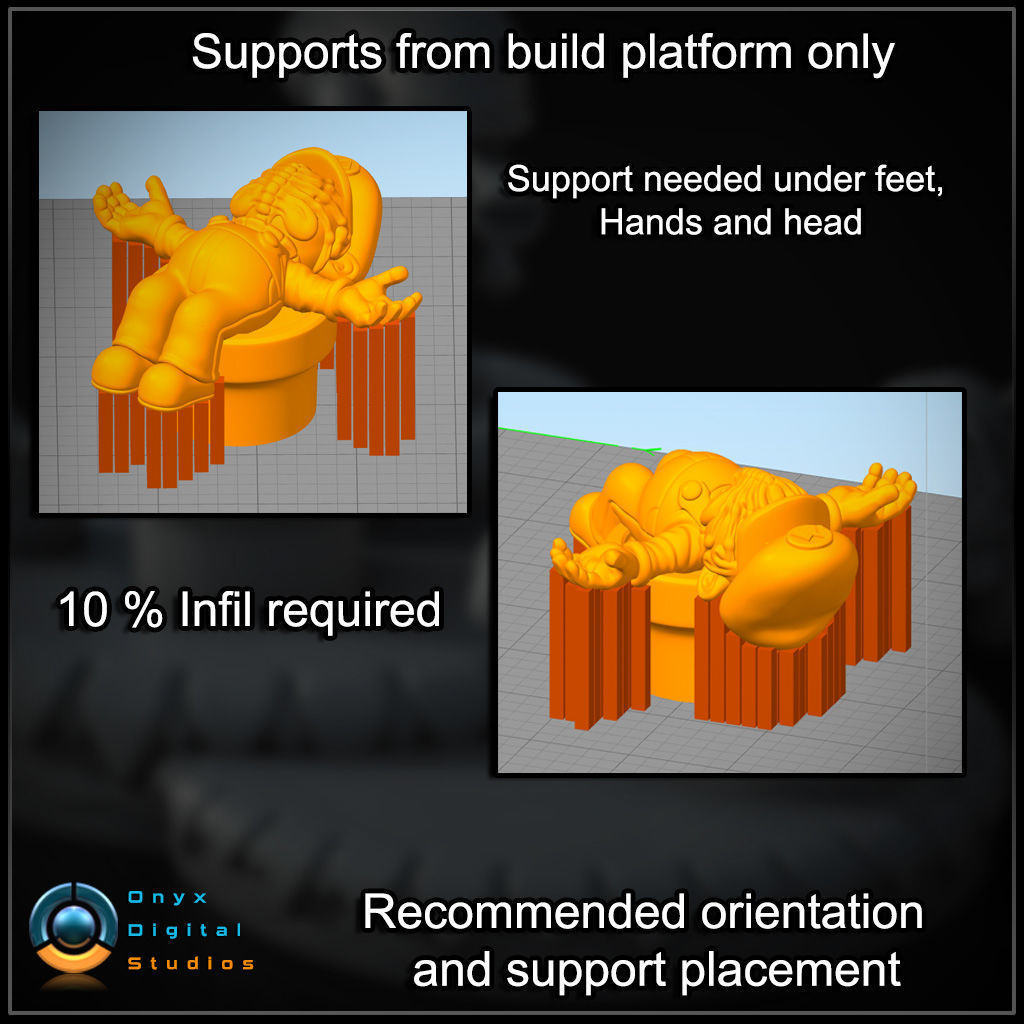 3D printable yoshi alien mashup - Mario alien mashup 3D print 3D print model_6