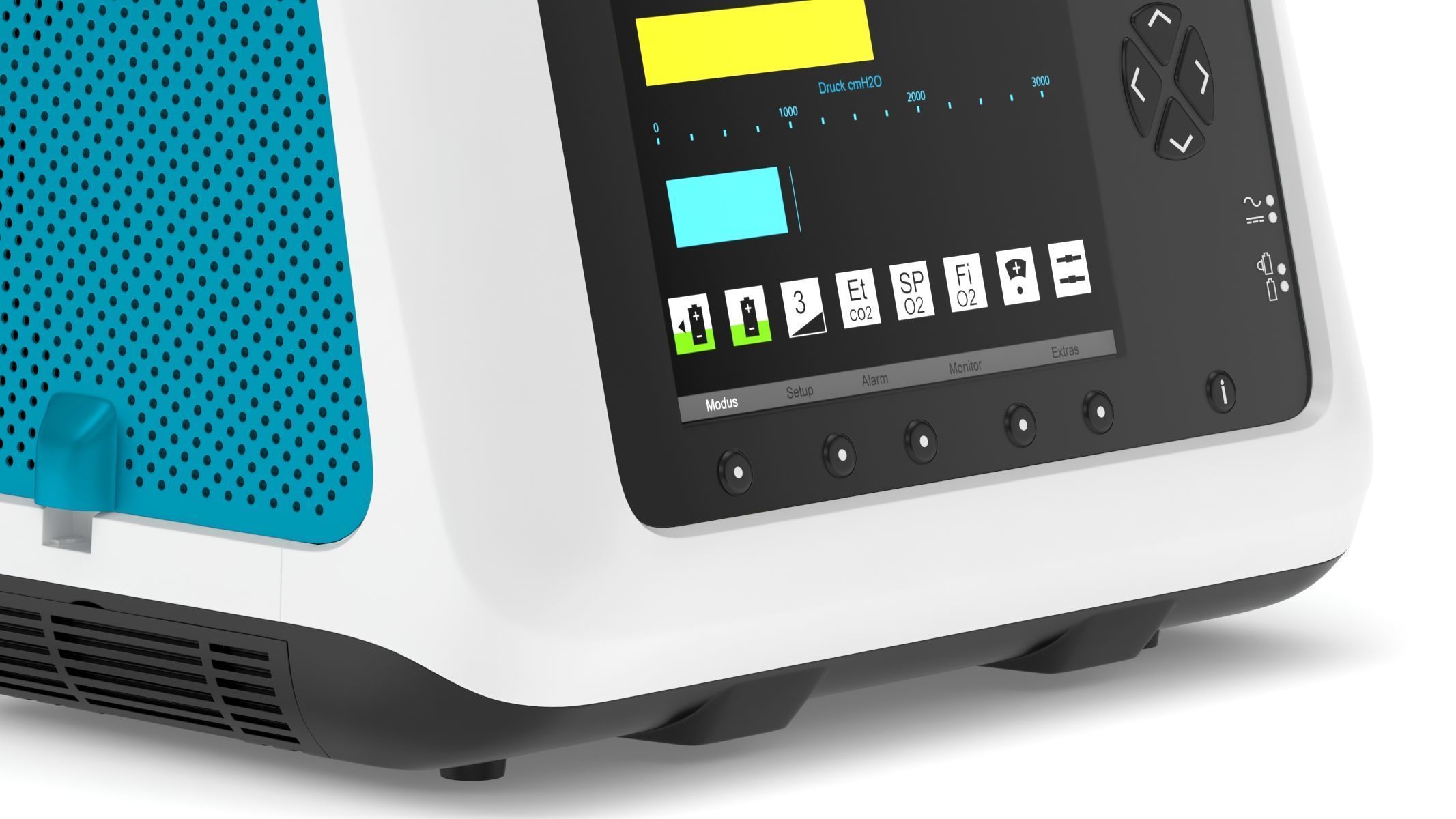 Medical Portable Ventilator 3D model_12