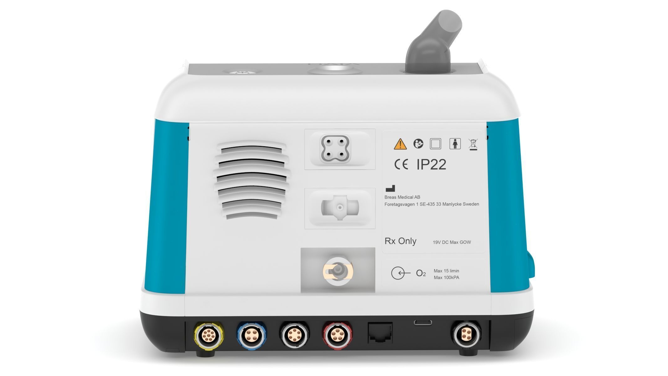 Medical Portable Ventilator 3D model_5