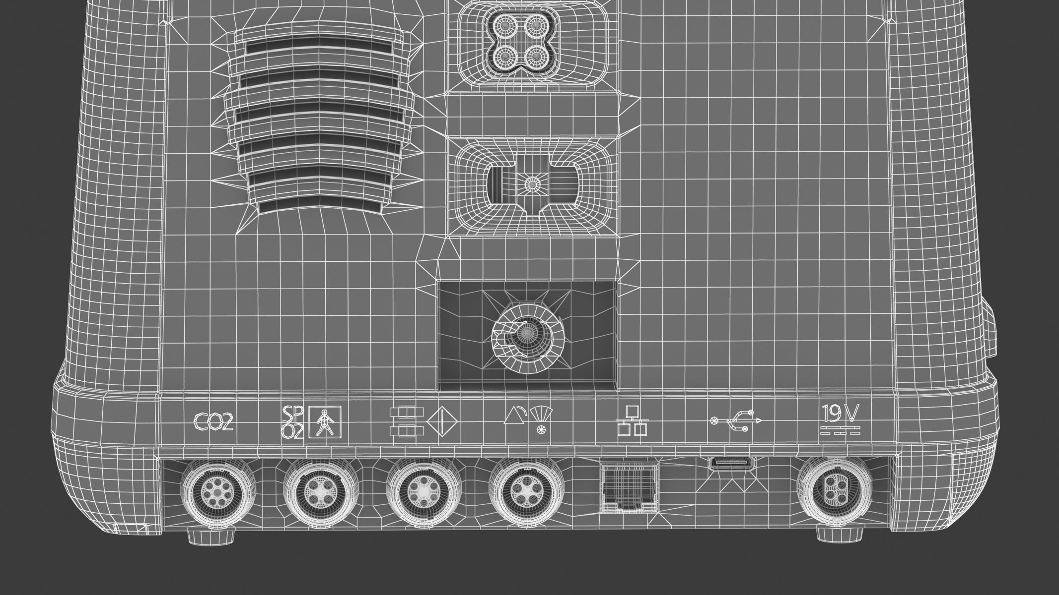 Medical Portable Ventilator 3D model_35