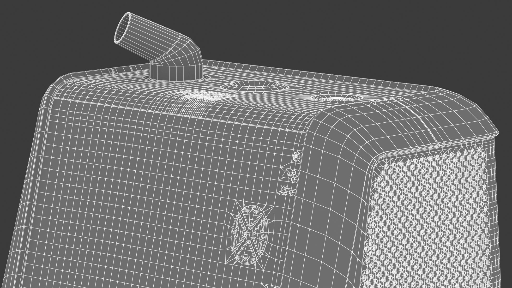Medical Portable Ventilator 3D model_38