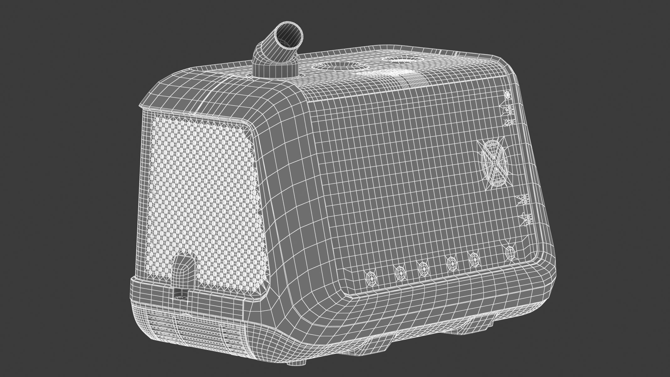 Medical Portable Ventilator 3D model_22