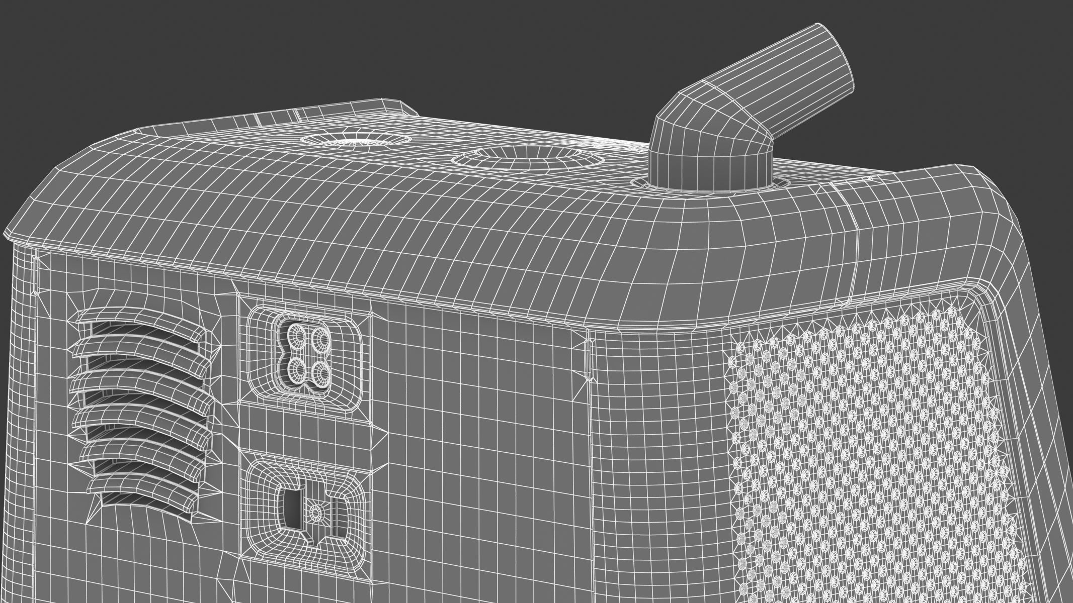 Medical Portable Ventilator 3D model_34