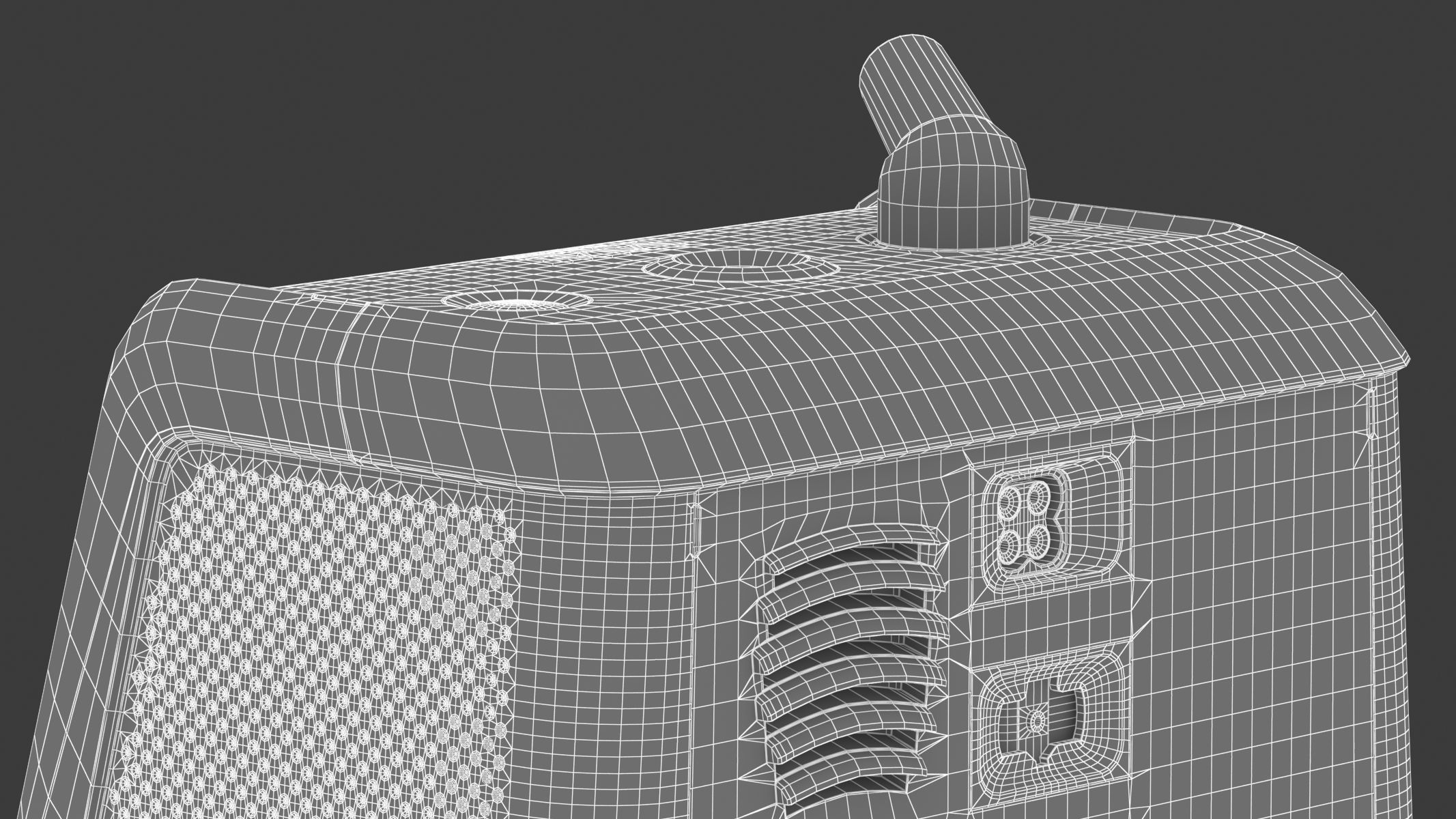 Medical Portable Ventilator 3D model_36