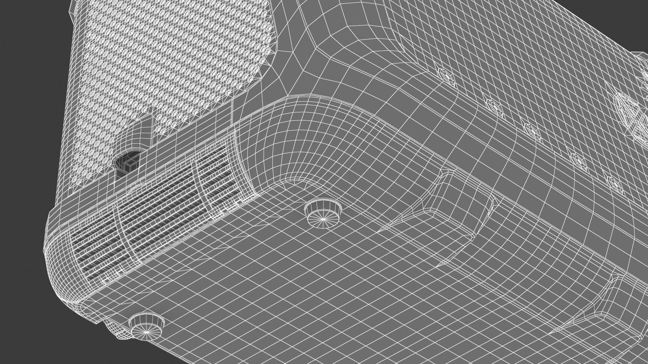 Medical Portable Ventilator 3D model_40