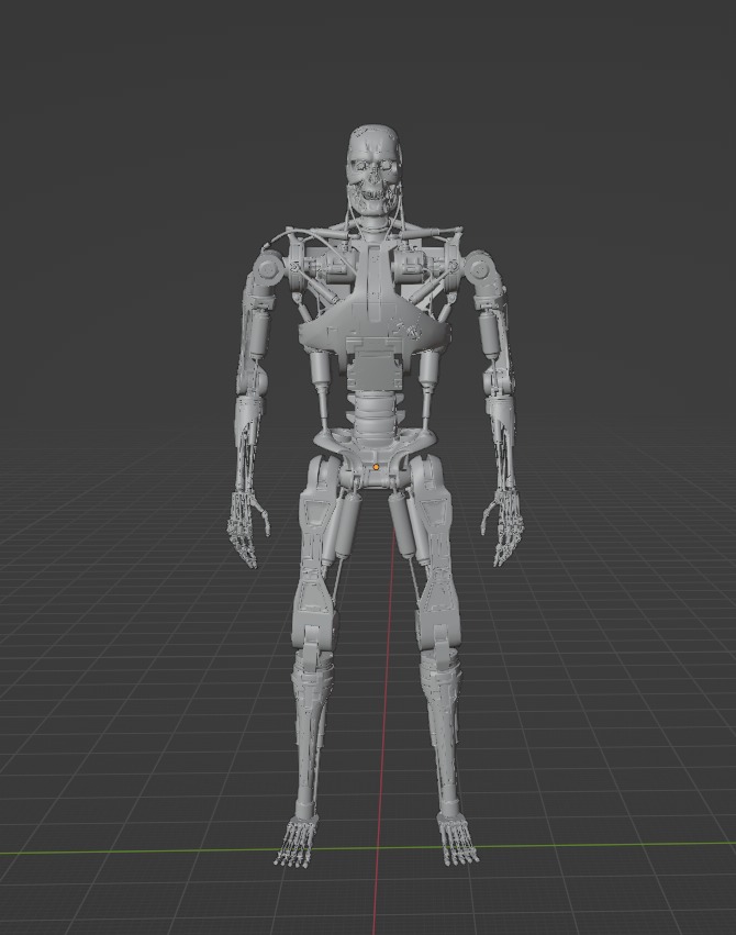 Terminator 3D model_3