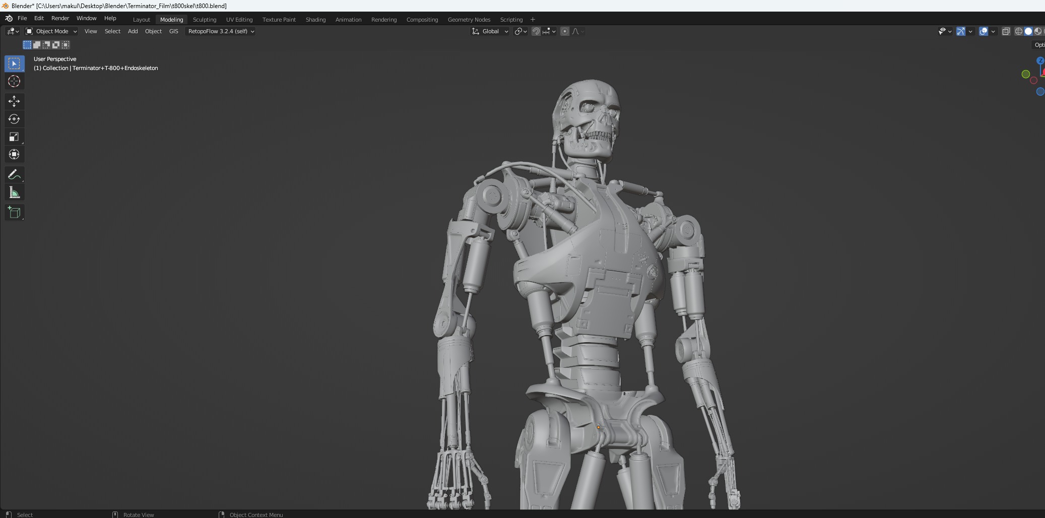 Terminator 3D model_2