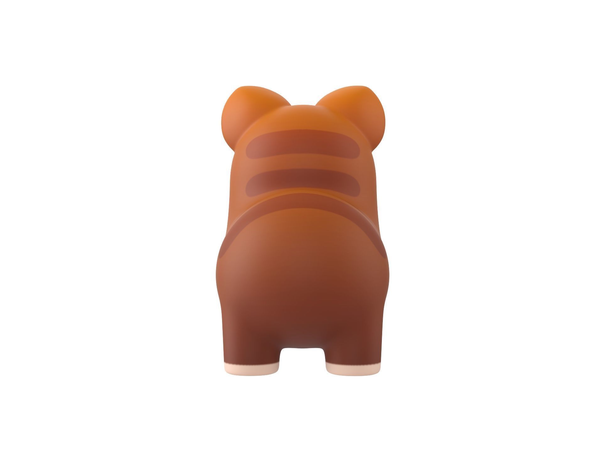 Cat Character 002 3D model_5