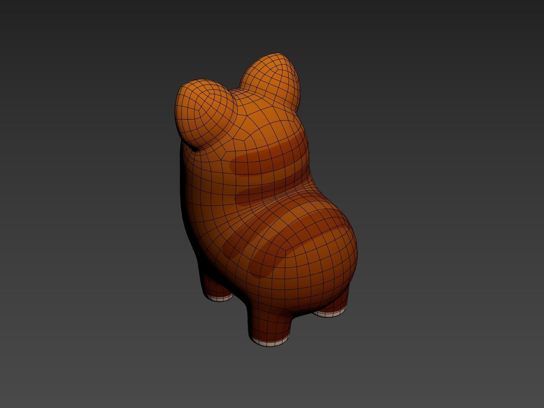 Cat Character 002 3D model_26